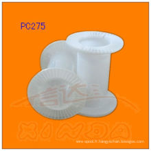 Bobine en plastique PE blanc PC275 pour fil